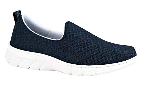 Valencia-Plus Marino Talla 41, Zapatilla de Trabajo para sanidad y hostelería Unisex certificada CE EN ISO 20347 Marca DIAN