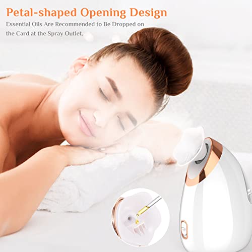 Vaporizador Facial, Nivlan Profesional Sauna Facial Spa, Nano Ionic Hot Device Tools Limpieza profunda, poro Espinillas Vaporizer Electronic Personal Skin Care