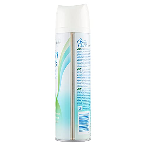 Venus Satin Care Gel De Afeitado Mujer, Pieles Sensibles, 200 Mililitro