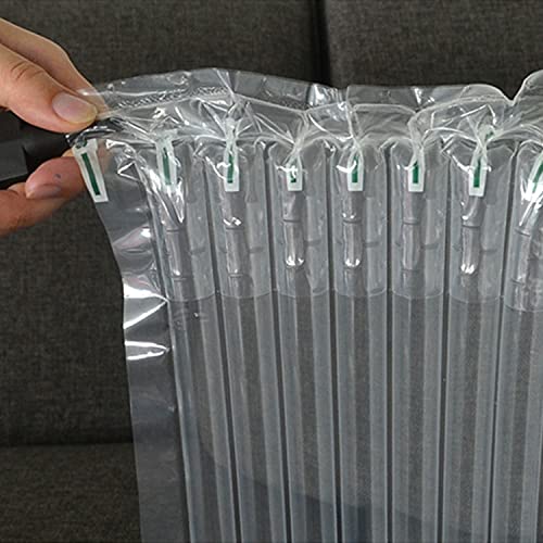 VLALA® 20CM * 20M bolsas inflables de embalaje rollo protector burbuja wrap columna de aire antichoque bolsas de transporte de colchón envoltura material de embalaje