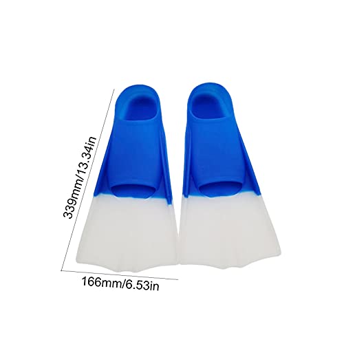 weizai Aletas de natación para adultos, 39-40, cómodas aletas flotantes de silicona para snorkeling, equipo de natación