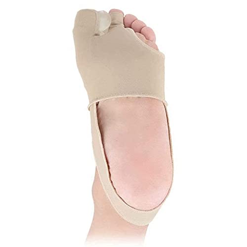 WENQJ Corrector de juanetes de Dedo Gordo, Separador de enderezador de Pulgar Valgus, Mismo Estilo para Hombres y Mujeres (Color de Piel, L) Every Family