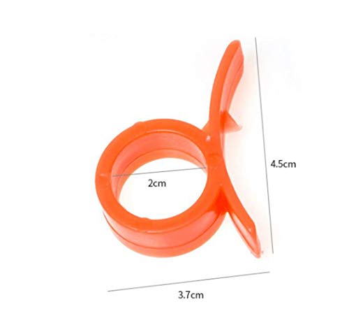 YUEMING 2 Piezas Pelador de Naranja Épluche Orange Pelador de Frutas Pelador Creativo Cítricos de limón (Colores aleatorios)
