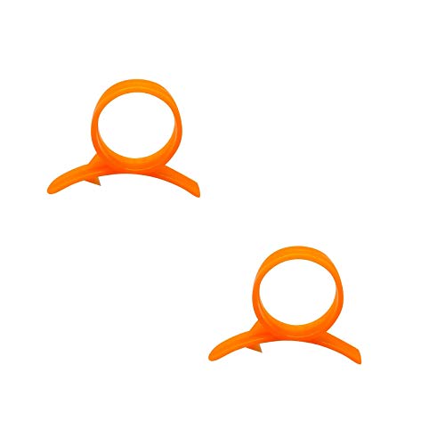 YUEMING 2 Piezas Pelador de Naranja Épluche Orange Pelador de Frutas Pelador Creativo Cítricos de limón (Colores aleatorios)