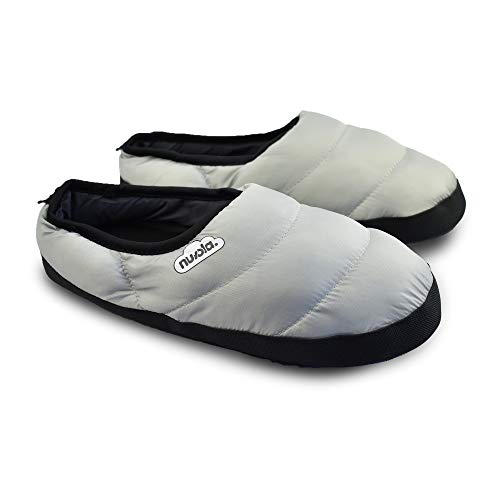 Zapatilla de Estar por casa NUVOLA®,Clasica Suela de Goma. Zapatilla de Invierno Hombre/Mujer/Unisex/Niño-Interior/Exterior-Suela de Caucho Natural Antideslizante-Diseñadas en Barcelona-26 al 47