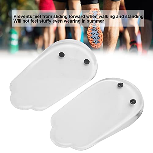 1 par de plantillas ortopédicas para hombres y mujeres, almohadillas para zapatos en el talón con imán para alinear el pie, dolor de rodilla, piernas arqueadas, pronación correctiva, supinación, corre
