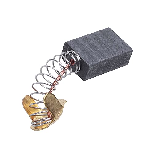 10 negro cepillo de carbón de repuesto piezas de repuesto de repuesto de motor 16mm JN1601 cepillos de carbón para motor eléctrico/taladro de mano/licuadora/herramienta eléctrica