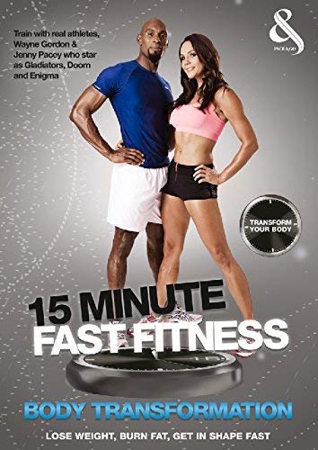 15 Minute Fast Fitness with Jenny Pacey and Wayne Gordon - Body Transformation [DVD] [Reino Unido]