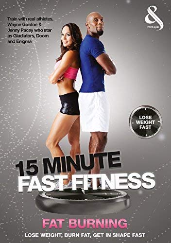 15 Minute Fast Fitness with Jenny Pacey and Wayne Gordon - Fat Burn [DVD] [Reino Unido]