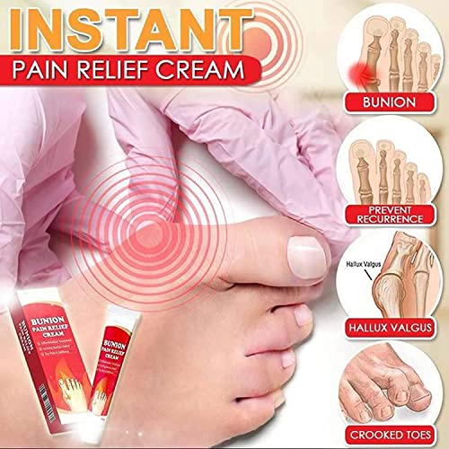 2 Piezas Crema Para Aliviar El Dolor De Juanetes, Crema Para Aliviar El Dolor De Los Juanetes, Ungüento Para Aliviar La Rigidez De La Inflamación, Crema Para El Dolor En Las.