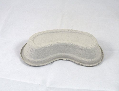 25 cartón pulpa riñón desechable (cuencos Hospital estilo