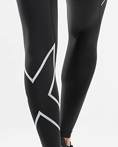 2XU WA4173b Pantalón Compresivo, Mujer, Plateado, XS
