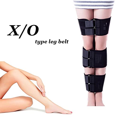 3 Unids / Set Niños Adultos Congénitos Adquiridos La Banda De La Corrección De La Pierna Del Arco Del Muslo Soporta La Correa De Corrección Con El Tipo De X / O Valgo Knee Pierna De La Pata Corregida