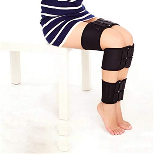 3 Unids / Set Niños Adultos Congénitos Adquiridos La Banda De La Corrección De La Pierna Del Arco Del Muslo Soporta La Correa De Corrección Con El Tipo De X / O Valgo Knee Pierna De La Pata Corregida