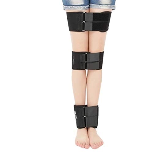 3 Unids / Set Niños Adultos Congénitos Adquiridos La Banda De La Corrección De La Pierna Del Arco Del Muslo Soporta La Correa De Corrección Con El Tipo De X / O Valgo Knee Pierna De La Pata Corregida