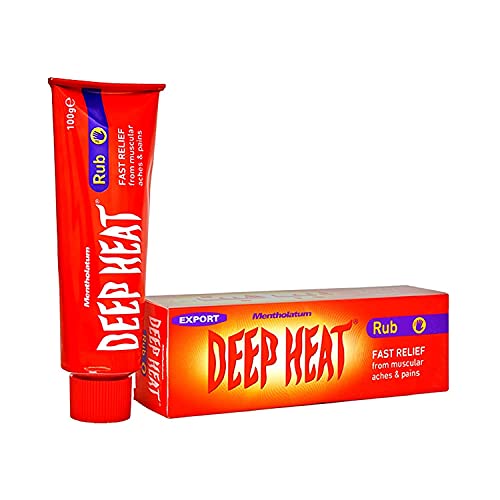 3 X Deep Heat Calor Frotar 100g (300g TOTAL)