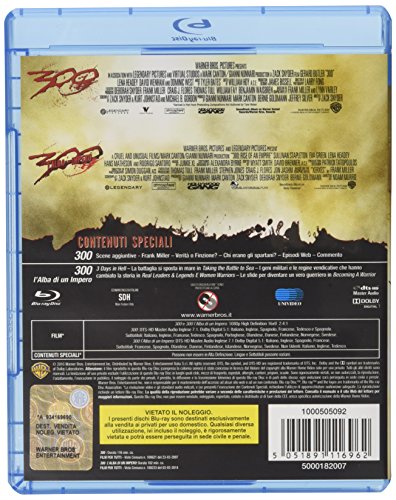 300 (2006) & 300: L'Alba di Un Impero (2014)  (2 Blu-Ray) [Italia] [Blu-ray]