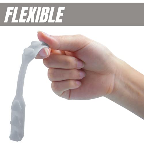 – 6 Piezas – Salvaorejas de Silicona|Extensor de Mascarillas para Adultos y Niños| Protector de Orejas| Enganche Sujeta Mascarillas Antideslizante y Ajustable|Hebilla de silicona 3 niveles (EM1660)