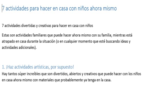 7 actividades para hacer en casa con niños
