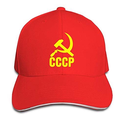 985 Sombrero Deportivo CCCP Martillo Y Hoz Gorra Trucker Ajustable Gorra De Béisbol para Pesca Corriendo Regalos