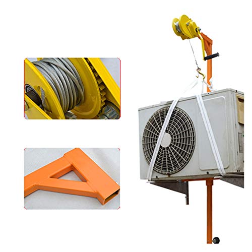Accesorios cabestrante Manual de acero inoxidable, fuera de herramienta de elevación de la instalación, de la grúa, de plegado, de auto-bloqueo manual de cabrestante de montaje de aire acondicionado