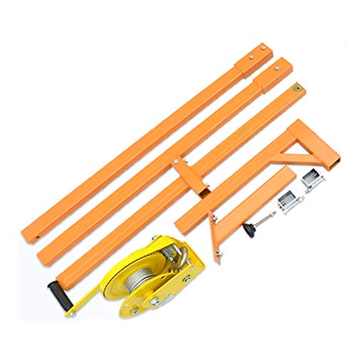 Accesorios cabestrante Manual de acero inoxidable, fuera de herramienta de elevación de la instalación, de la grúa, de plegado, de auto-bloqueo manual de cabrestante de montaje de aire acondicionado