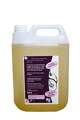 Aceite de semilla de uva grado cosmético 5 litros