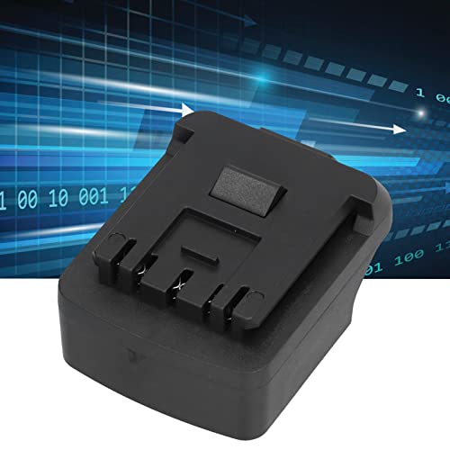 Adaptador Convertidor de Batería, Inyección de Molde Adaptador de Baterías de Litio de Alta Consistencia PC 18V para