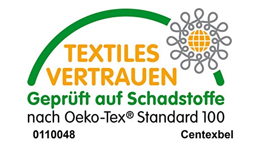 Alanpur®: Vita • Colchón ortopédico de espuma fría • H2,5 de dureza media a firme • Altura de aprox. 13 cm de aloe vera lisa funda 60 °C certificado Öko-Tex, fabricado en Alemania (75 x 220 cm)
