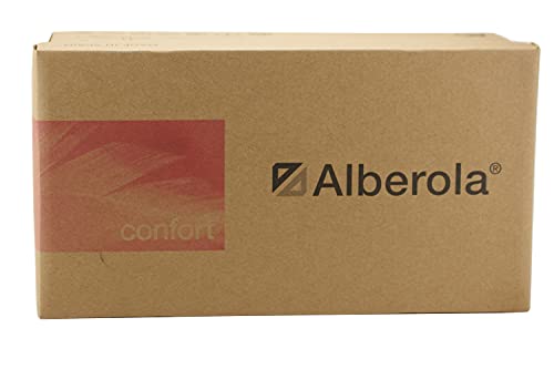 ALBEROLA-Zapatillas de Estar por Casa/Extra Ancha/Téxtil/Colores Negro/Beige/Especial Pies con Vendaje/Ancho Especial/Hombre/Mujer/Tallas 36/46 (Numeric_35)