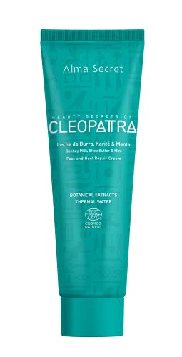 Alma Secret CLEOPATRA Ultra-hidratante para Talones con 8% Urea, Escualano & Aguacate - 100 ml