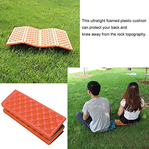 Alomejor Cojín de Espuma Cojín Plegable Plegable EVA Cojín de Asiento de Espuma Impermeable Cojín del Asiento Estera para Acampar Senderismo Deportes Actividades al Aire Libre