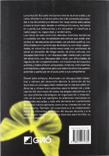 Alumnado con discapacidad intelectual y retraso del desarrollo: 005 (Escuela Inclusiva)