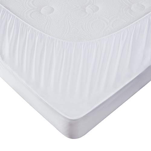 Amazon Brand - Umi Protector Premium Funda colchón Rizo algodón Impermeable Transpirable - Cama 120 x 200 cm