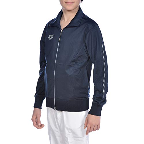 ARENA Unisex Kids Team Line - Chándal de Punto para jóvenes, Chaqueta atlética Ligera y Pantalones, Unisex niños Niños, Chaqueta calentadora, 1D574, Navy - Chaqueta, XL