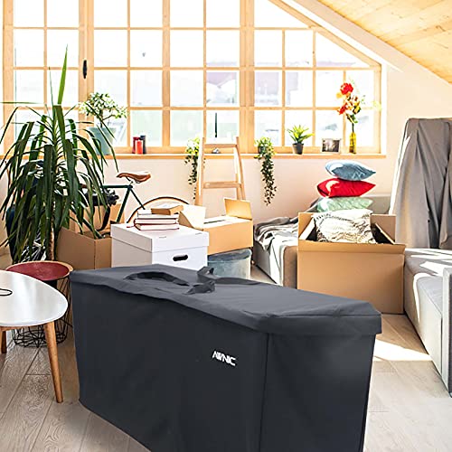 Awnic Funda protectora impermeable y resistente al Bolsa de almacenamiento y funda protectora para cojín de salón 600D, 125 x 40 x 55 cm