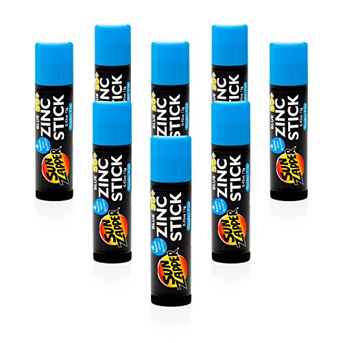 Bálsamo azul Zinc Stick SPF 50+ de 12 g, de Sun Zapper