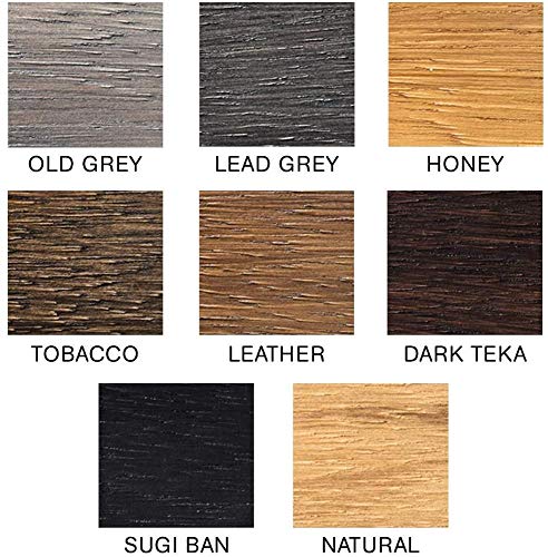 Barniz Madera Exterior | Color Dark Teka | 1 Litro | Barniz ecológico para todo tipo de Madera | Lasur Madera Exterior | Flexible y transpirable, resistente al agua y al moho
