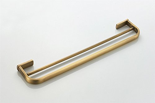 Bathfirst - Toallero individual (57 cm, latón), color dorado