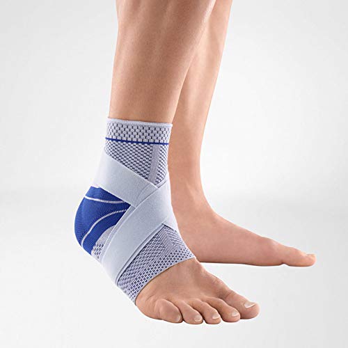 Bauerfeind Vendaje estabilizador, MalleoTrain Plus,titán,izquierdo, talla 2
