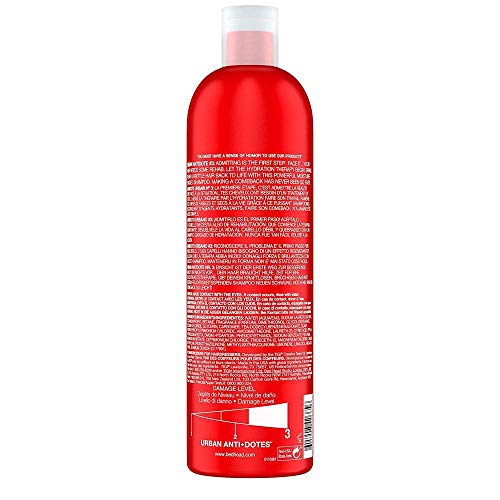 Bed Head by Tigi – Urban Antidotes Resurrection, champú para pelo dañado, 750 ml