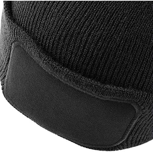 Beechfield - Gorro Beanie básico de Invierno Unisex Hombre Mujer (Ideal para Estampar/Imprimir) (Talla Única) (Azul eléctrico)