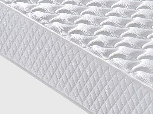Bellavista Home Colchón Miami 21 cm de Grosor, 90x190x21 cm.Viscoelastico & Latex, Confort de Hotel, Alta Gama, Acogida Suave con firmeza Alta, Ayuda a Reducir los Dolores de Espalda.