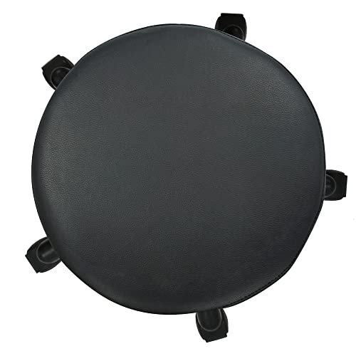 BELTOM Taburete ERGONÓMICO Regulable MANICURA PEDICURA Silla CASA Studio Tatuaje Masaje - Negro