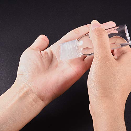 BENECREAT 24 Pack 30ml Botellas Transparente de Viaje para Cosmético con Tapa Presión Contenedores Vacíos de Plástico Pet para Jabón de Manos Limpiador Facial, Botellas Recargables y Portátil