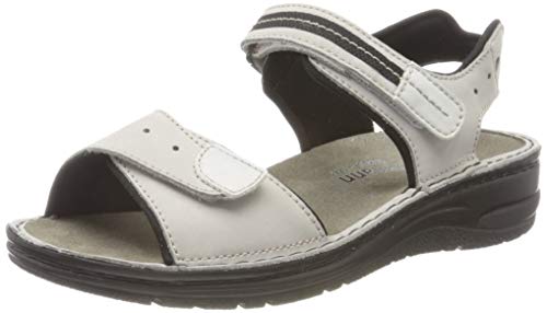 Berkemann Leni, Sandalia con Pulsera Mujer, Gris (Gr 980), 42 2/3 EU