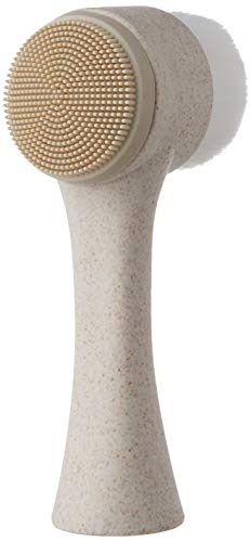Beter Cepillo Limpieza Facial 2 En, Filamentos Sintéticos Para Limpiar Y Exfoliar El Rostro-natural Fiber, Beige