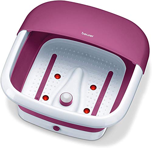 Beurer FB30 - HidroMasaje para pies, 60 W, 3 funciones, plegable y portátil