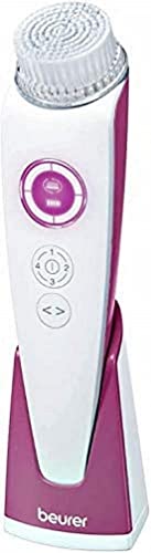 Beurer FC96 - Cepillo facial Pureo, color blanco y rosa