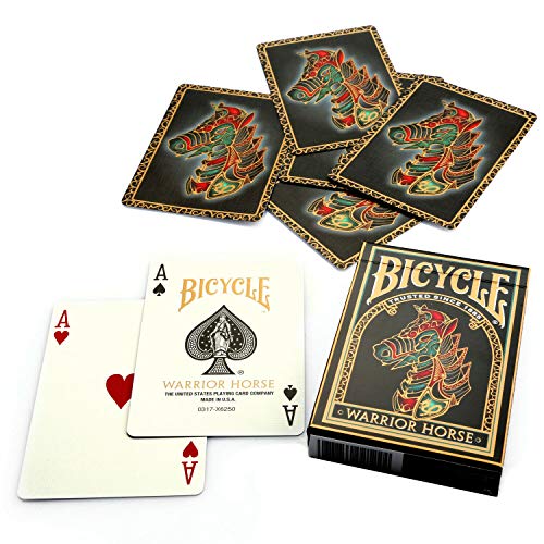 Bicycle Warrior Horse Baraja de Poker de Colección, Adultos Unisex, Multicolor